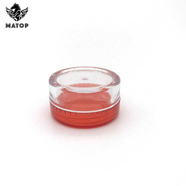 Hot Sale Sample 5g Clear Cosmetic cream jar plastic