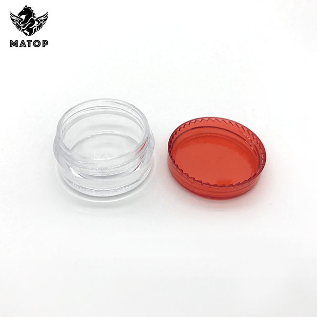 Hot Sale Sample 5g Clear Cosmetic cream jar plastic