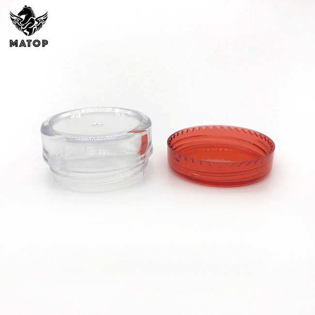 Hot Sale Sample 5g Clear Cosmetic cream jar plastic