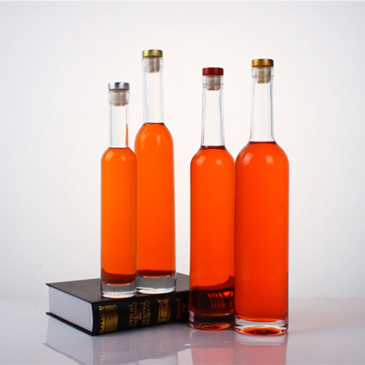 Hot Sale Simple Frosted Ice Wine Glass Bottle Vodka Glass Bottle