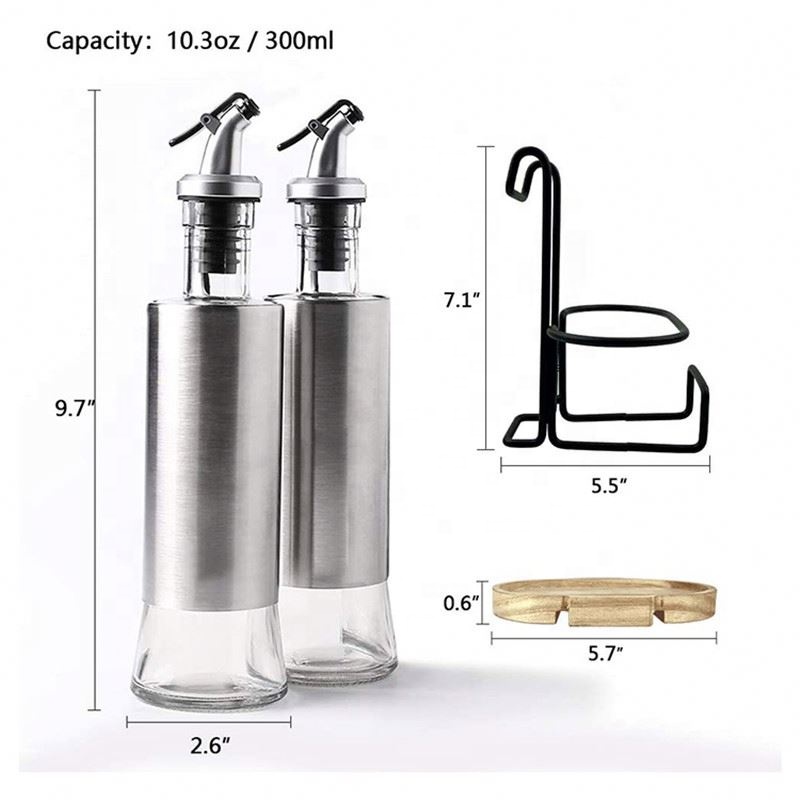 Hot Sale Stainless Steel Olive Oil Bottle sauce bottle