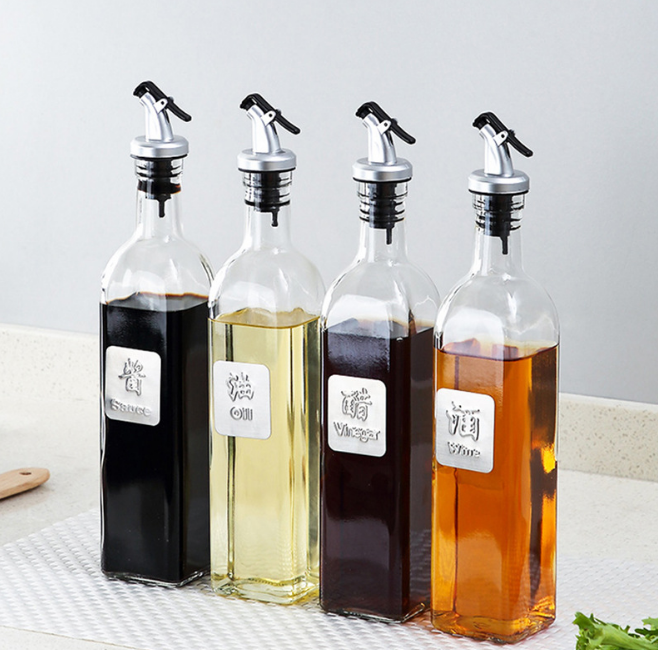 Hot Sale Stainless Steel Olive Oil Bottle sauce bottle