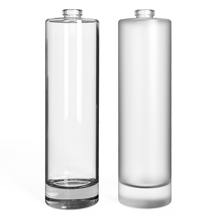 Hot Sale Stock 100ml round Shape Rectangular Clear Glass Perfume Bottle Refillable Spray Clear Glass Perfume Bottle