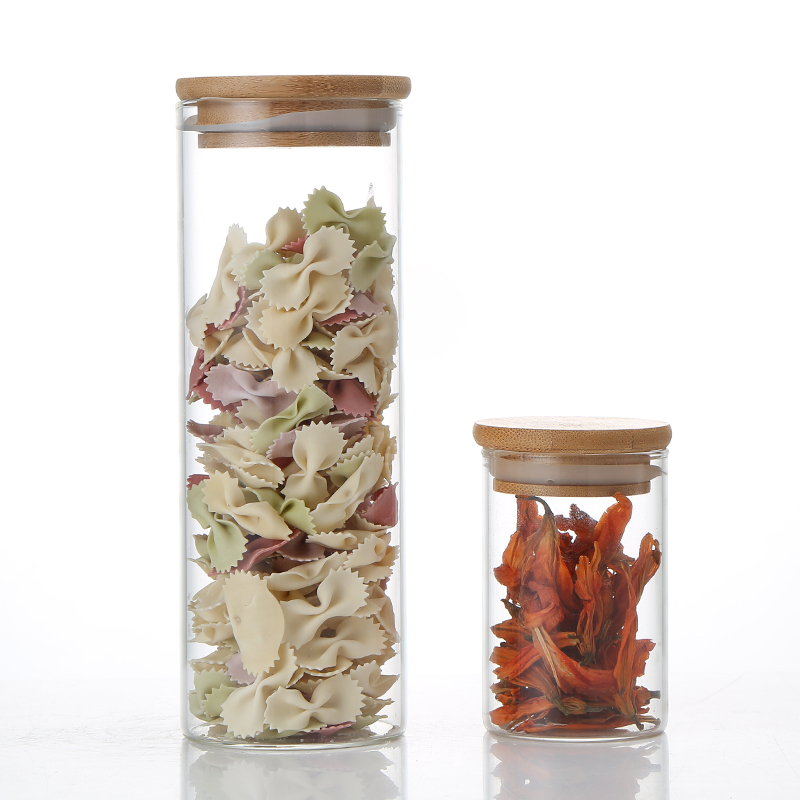 Hot Sale Storage Bottles & Jars Honey Glass Storage Jars And Containers Empty Food Storage Glass Jars