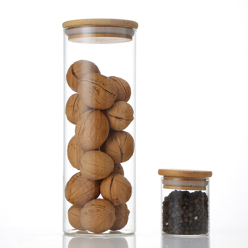 Hot Sale Storage Bottles & Jars Honey Glass Storage Jars And Containers Empty Food Storage Glass Jars