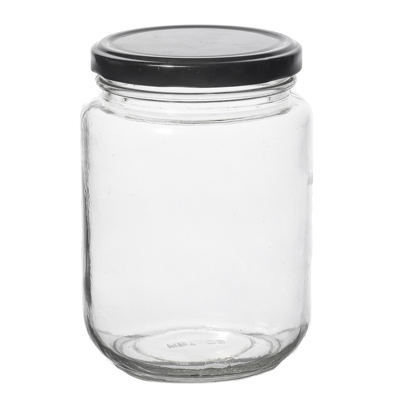 Hot Sale Storage Kitchen Container Screw Cap Customize Glass Jars Food Suppliers