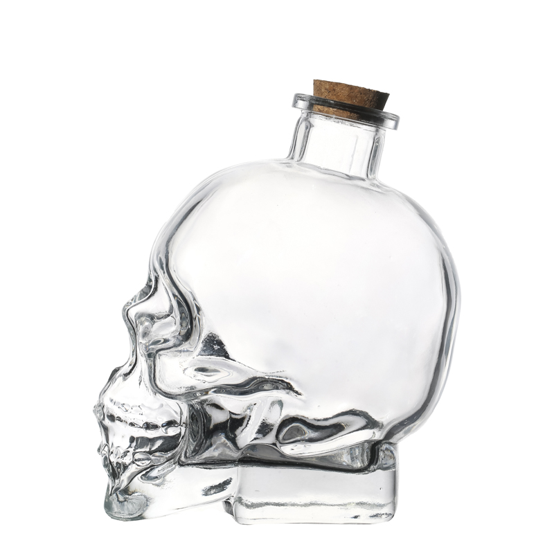 Hot Sale Suppliers Customize Clear Empty Glass Jars and Bottles for Liquor 50ml 150ml 400ml 750ml