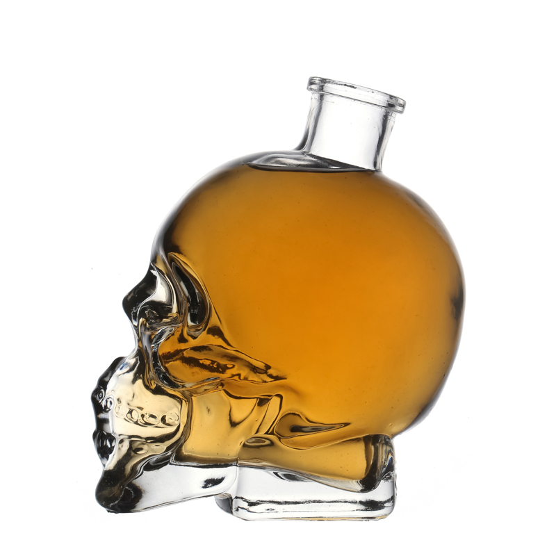 Hot Sale Suppliers Customize Clear Empty Glass Jars and Bottles for Liquor 50ml 150ml 400ml 750ml