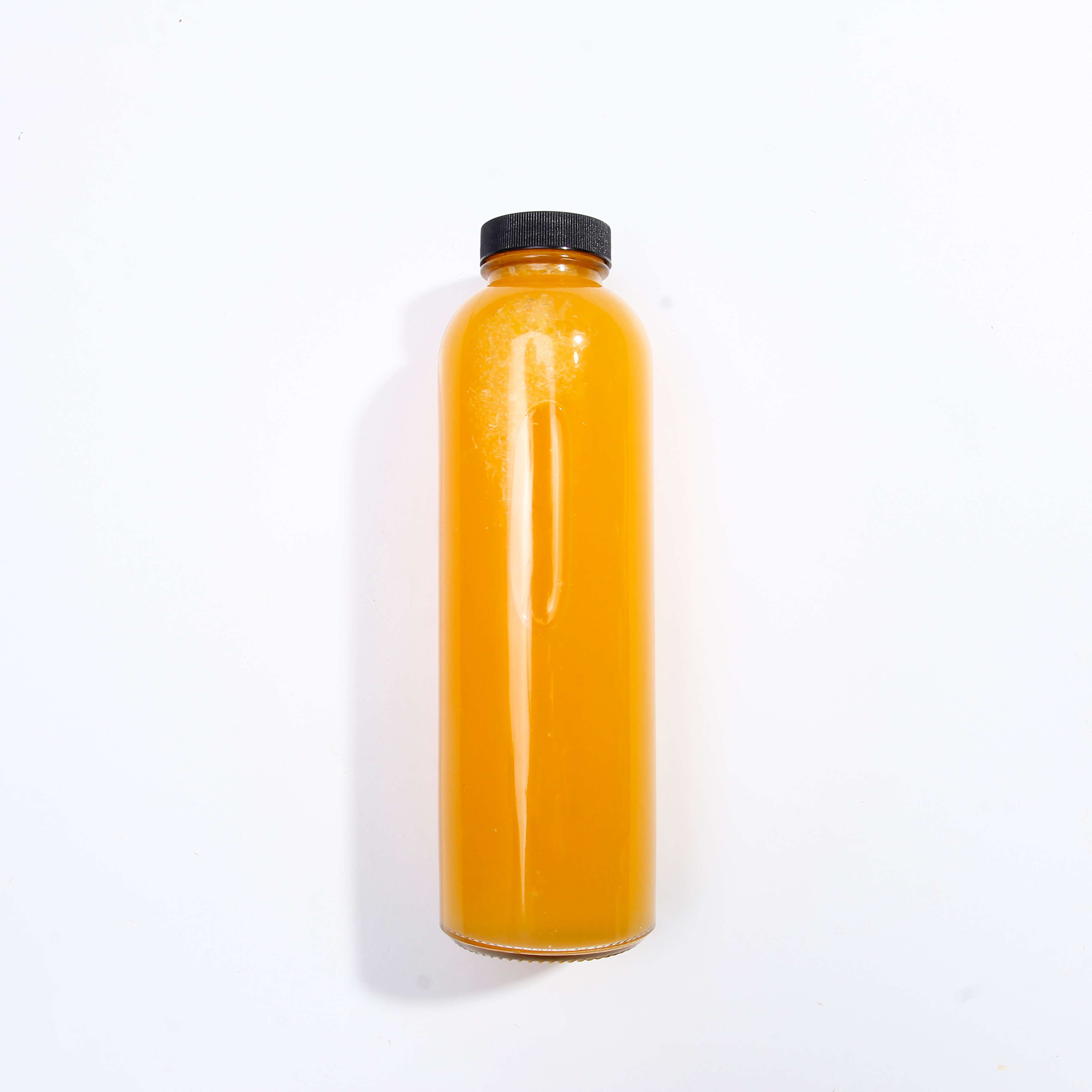 Hot Sale Thin Body Glass Juice Bottles 500ml 16oz with Screw Lids Juice Tea Kombucha Drinks Package Popular Sale Beverage