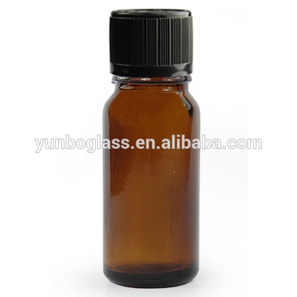 Hot Sale Wholesale 5 ml Essential Oil Bottle, Amber Glass Dropper Bottle with Childproof Dropper Cap in Stock