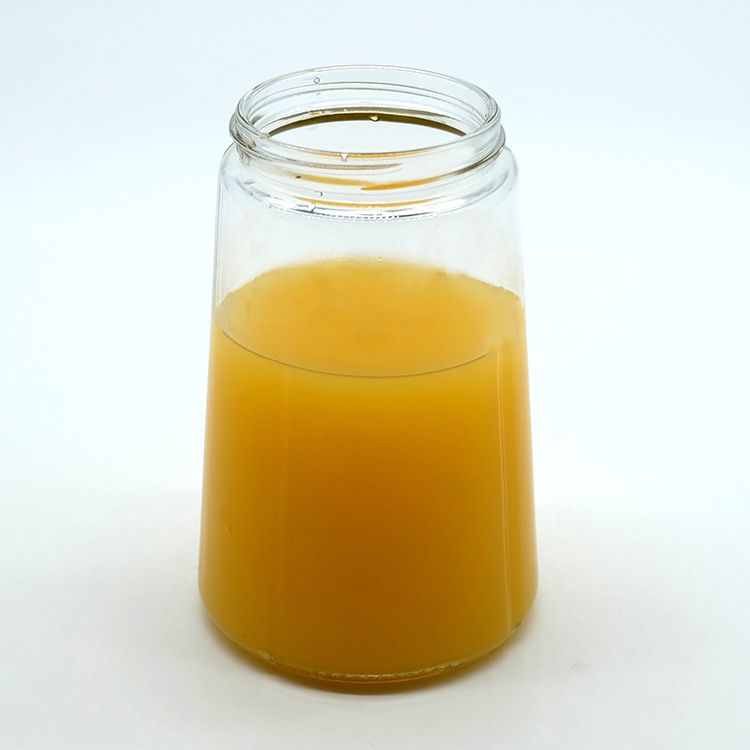 Hot Sales 650ml Glass Oil Dispenser Vinegar Glass Jar with Plastic Spout Juice Drinks Jar Dispenser with Black Handle