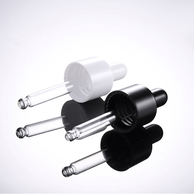 Hot Sales Cosmetic Empty 30ml Flat Shoulder Essential Oil Dropper Glass Bottle