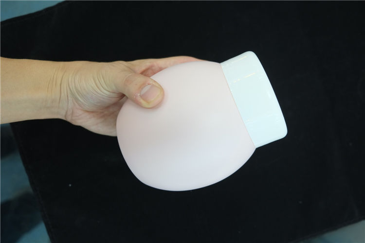Hot Sales Cute 1000ml Custom Design Ball Shaped Plastic PE Cream Jar For Cosmetic Hair Treatment