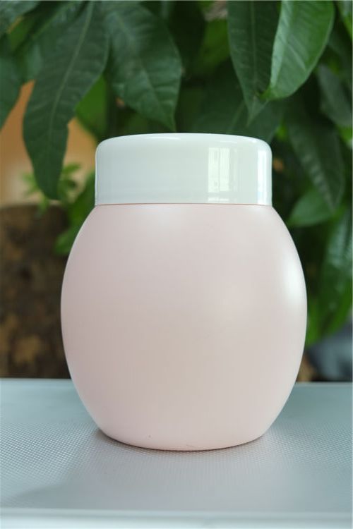 Hot Sales Cute 1000ml Custom Design Ball Shaped Plastic PE Cream Jar For Cosmetic Hair Treatment