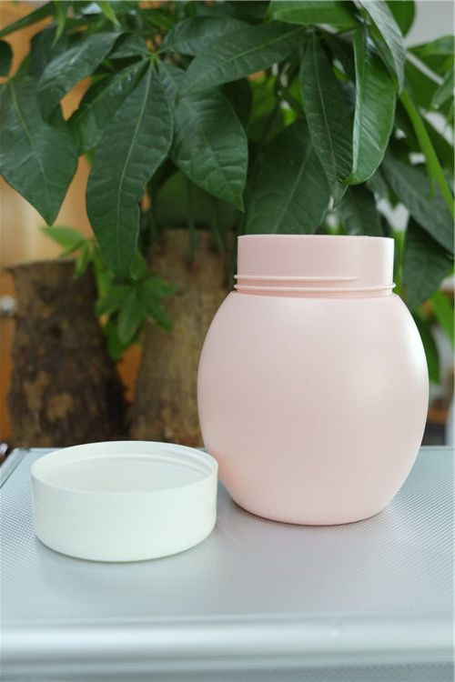 Hot Sales Cute 1000ml Custom Design Ball Shaped Plastic PE Cream Jar For Cosmetic Hair Treatment
