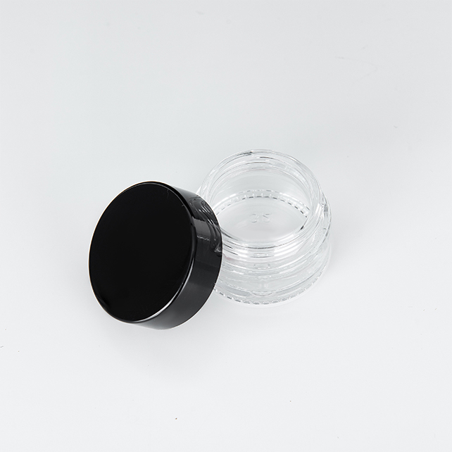 Hot Sales New 30g 50g 100g 150g 200g 250g 500g Round Clear Pet Plastic Pet Cosmetic Jar With Aluminum Lid