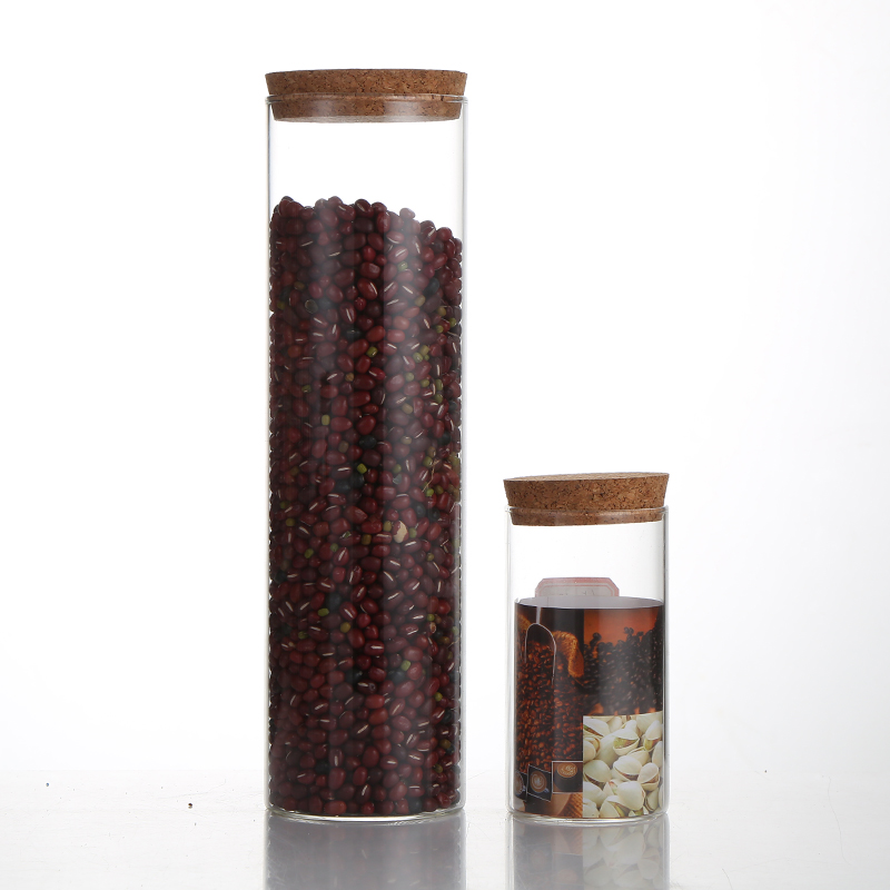 Hot Sales Storage Bottles Jars Glass Food Candy Jar Storage Jar For Coffee Beans