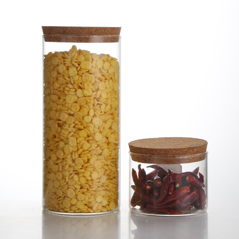 Hot Sales Storage Bottles Jars Glass Food Candy Jar Storage Jar For Coffee Beans