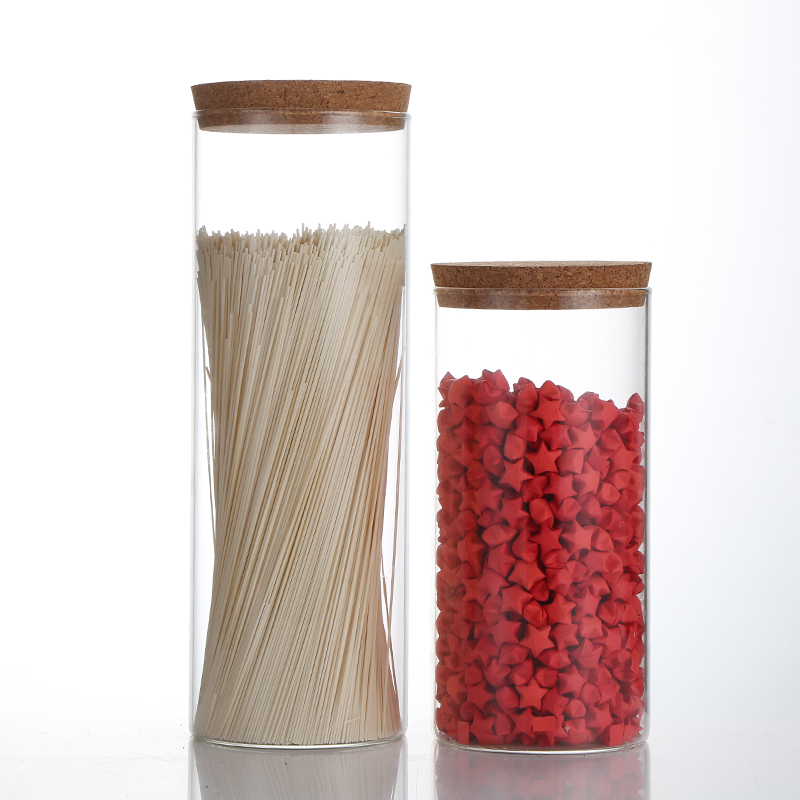 Hot Sales Storage Bottles Jars Glass Food Candy Jar Storage Jar For Coffee Beans