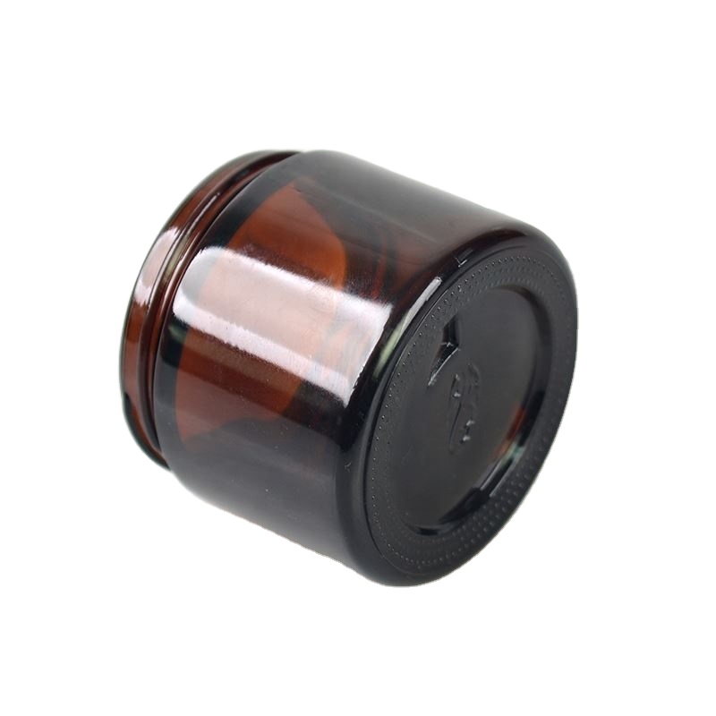 Hot Sell 60Ml 80Ml Amber Glass Bottle Jar