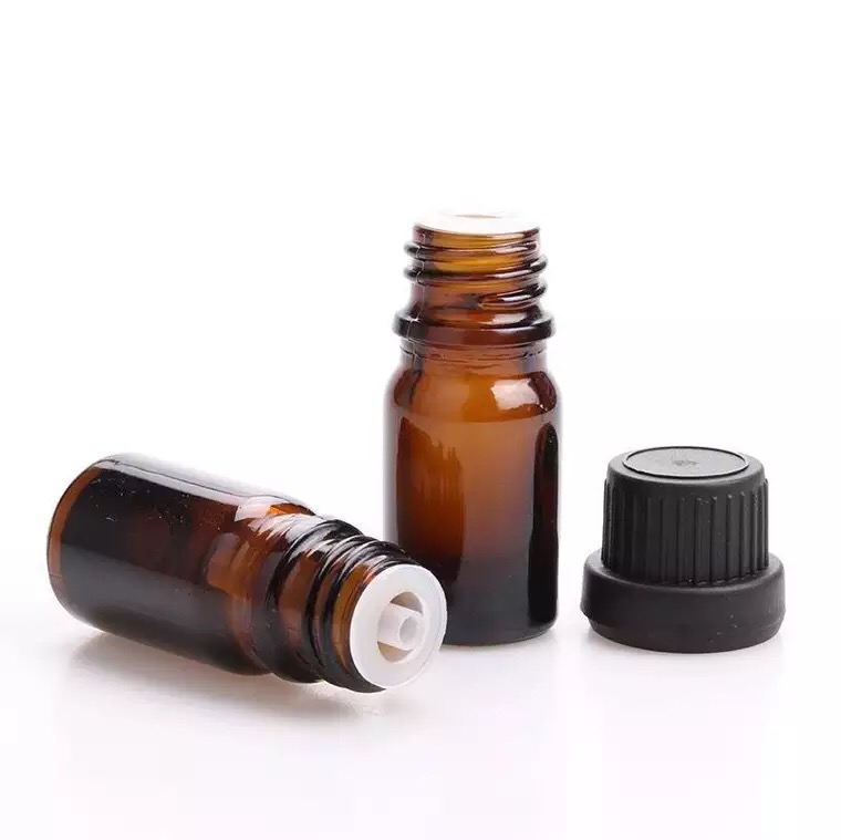 Hot Sell Amber 5ml 10ml 15ml 20ml 30ml 50ml 100ml Essential Oil Glass Dropper Bottle With Europe Cap Orifice Reducer Stopper