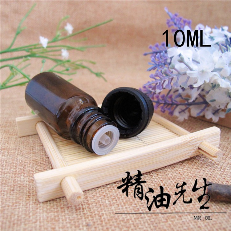 Hot Sell Amber 5ml 10ml 15ml 20ml 30ml 50ml 100ml Essential Oil Glass Dropper Bottle With Europe Cap Orifice Reducer Stopper