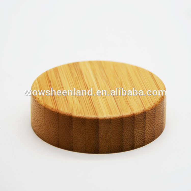 Hot Sell Crystal Hexagon Shape Cream Jar Glass With Bamboo Lids