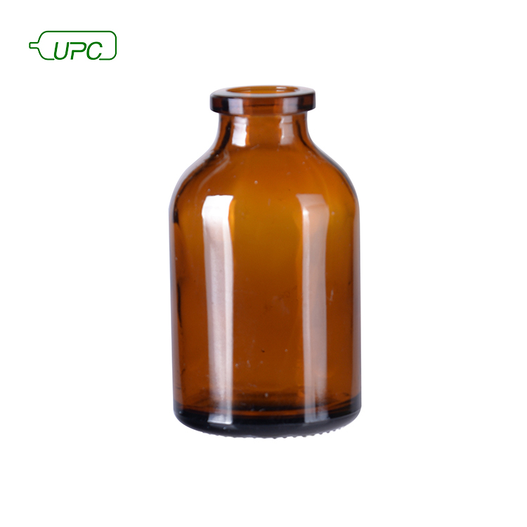 Hot Sell Delicate Wide Mouth 120Ml Pill Amber Glass Vials