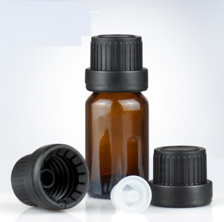 Hot Selling 0.5oz 1oz 2oz 4oz 8oz 16oz 32oz  Amber  Boston Round Essential Oil Glass Bottle G.P.I Finish