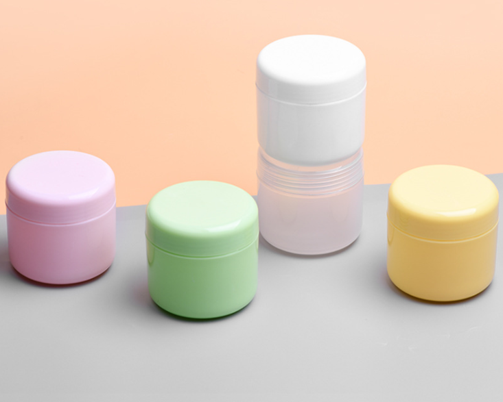 Hot Selling 150G PP Plastic Cream Jar For Cosmetic Round Shape Essence Cream Jar