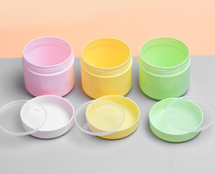 Hot Selling 150G PP Plastic Cream Jar For Cosmetic Round Shape Essence Cream Jar