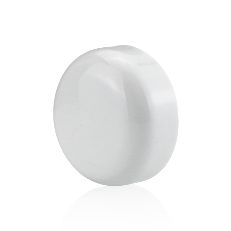 Hot Selling 15g White Mushroom Shape Frosted Glass Cream Jar For Face Cream
