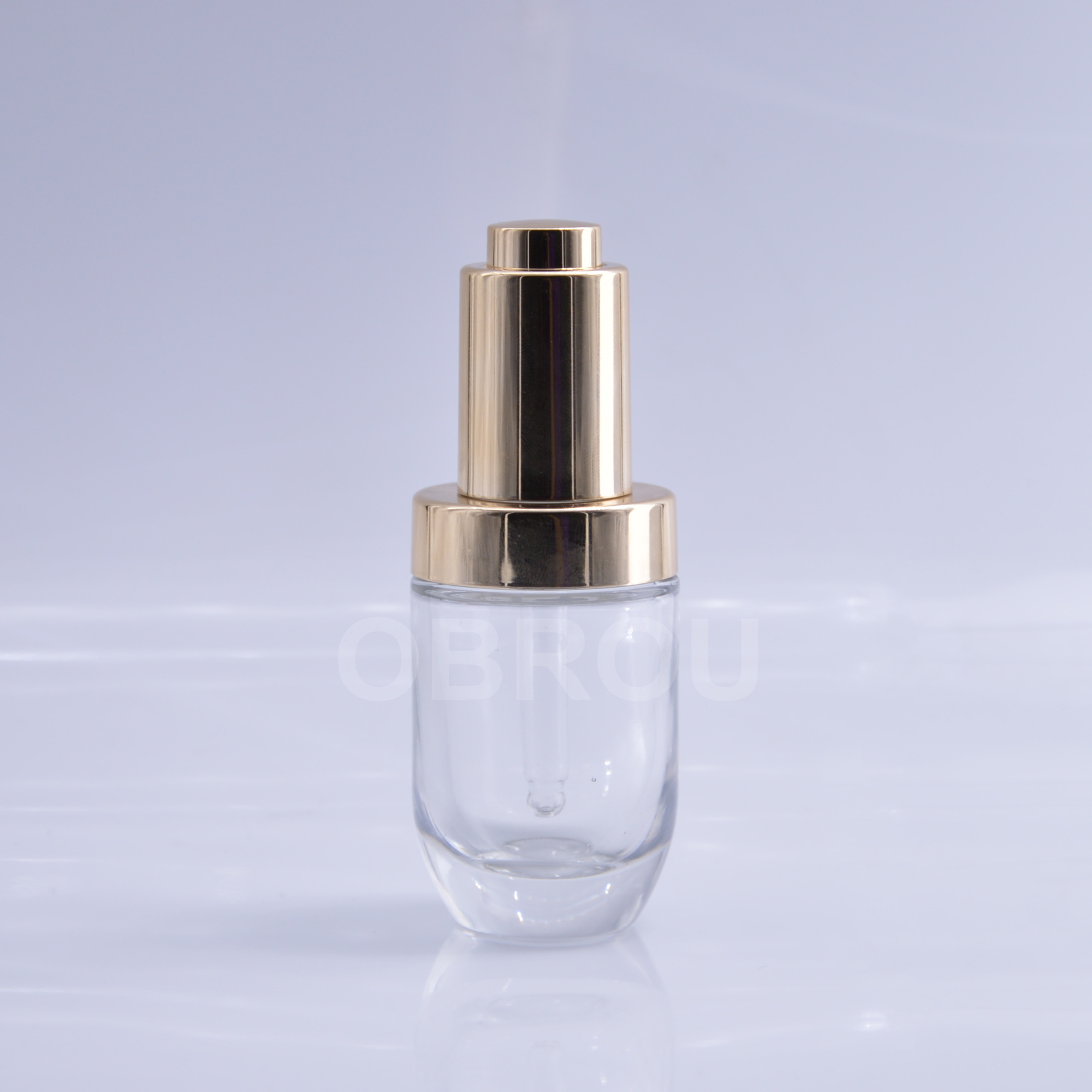 Hot Selling 20ml 30ml 40ml Glass Bottle With Dropper Cap for cosmetic personal care