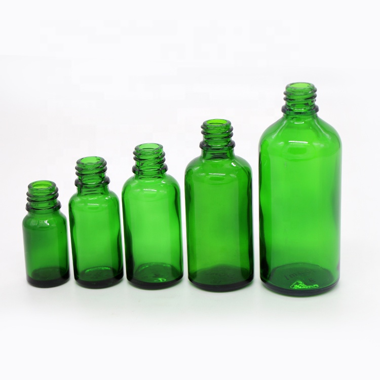 Hot Selling 5ml 10ml 15ml 20ml 30ml 50ml 100ml Amber Essential Oil Dropper Glass Bottle