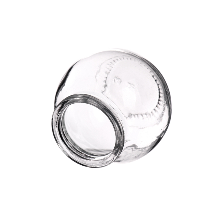 Hot Selling Cheap Custom Round Bean Glass Tea Coffee Sugar Jars For Powder