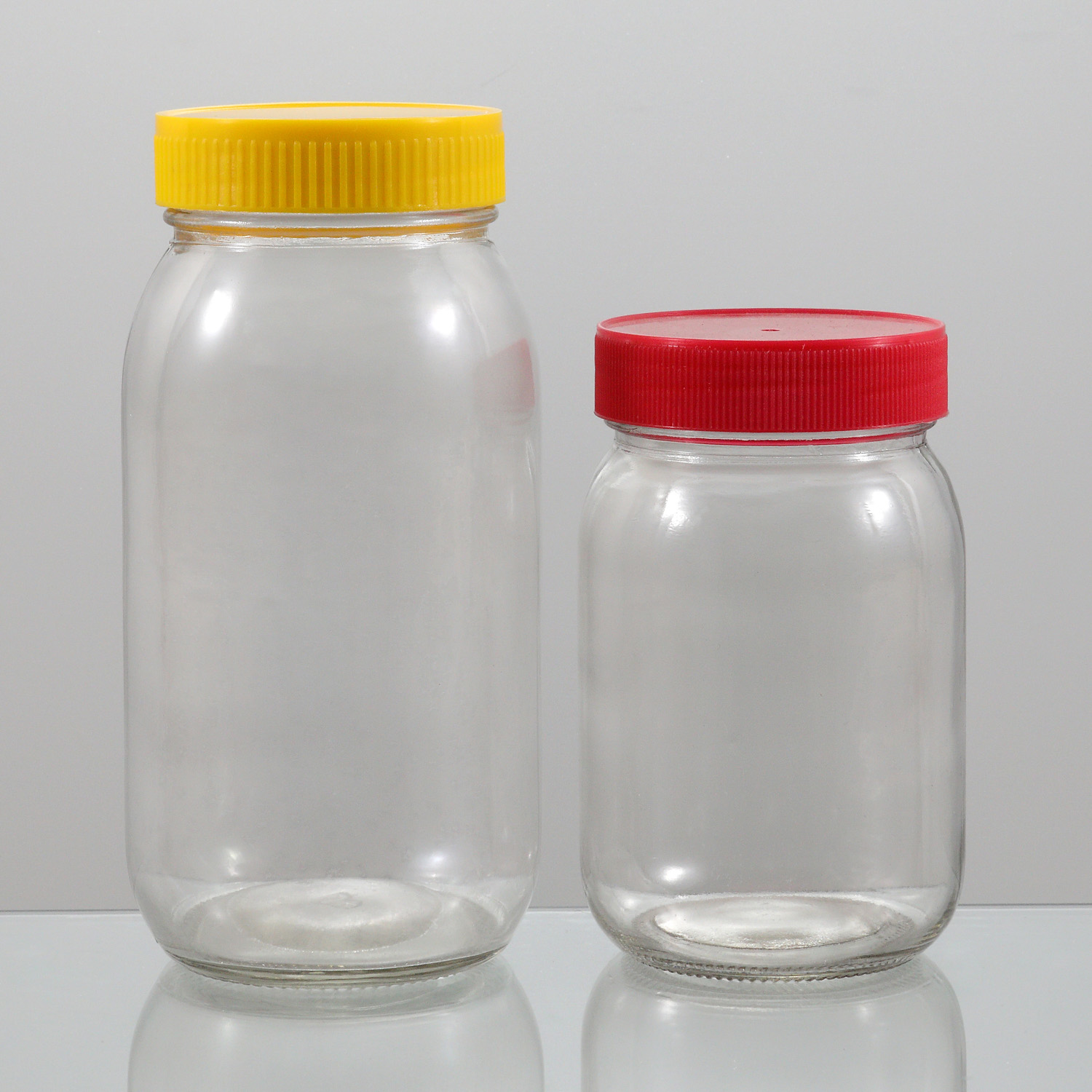 Hot Selling Cheap Lead Free Customizable 450ml 750ml Empty Big Glass Jar Packaging