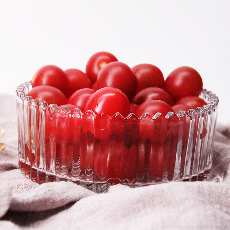 Hot Selling Clear Glass Sugar Candy Bowl/Jar with Lid