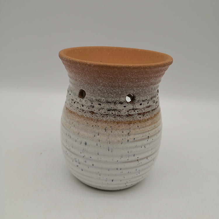Hot Selling Custom Household Aromatherapy Aroma Inhaler Thick Ceramic Candle Jar