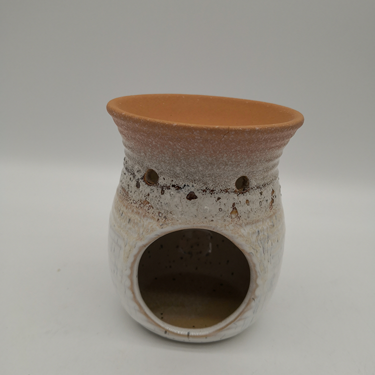 Hot Selling Custom Household Aromatherapy Aroma Inhaler Thick Ceramic Candle Jar