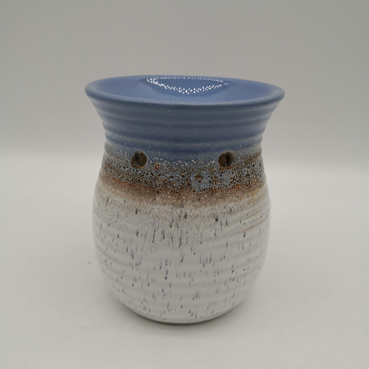 Hot Selling Custom Household Aromatherapy Aroma Inhaler Thick Ceramic Candle Jar