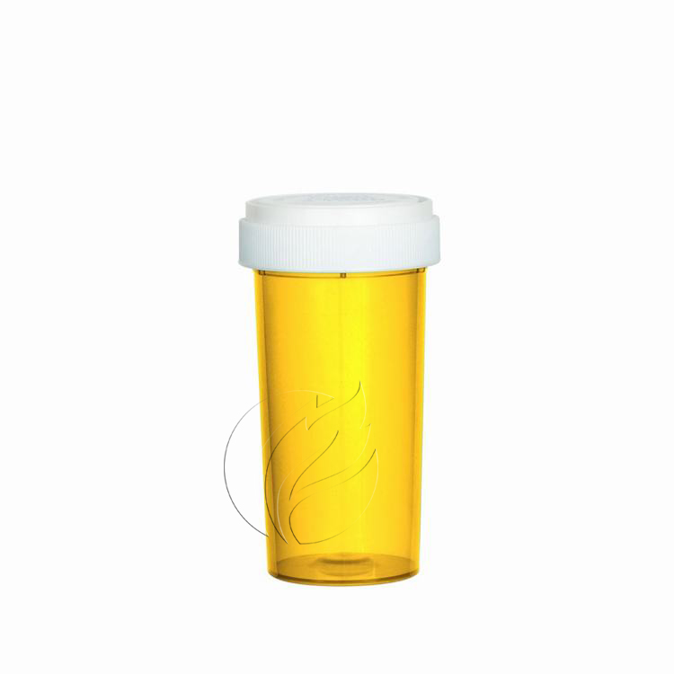 Hot Selling Custom Size and Color Plastic Pill Bottles Reversible Pharmacy Vials