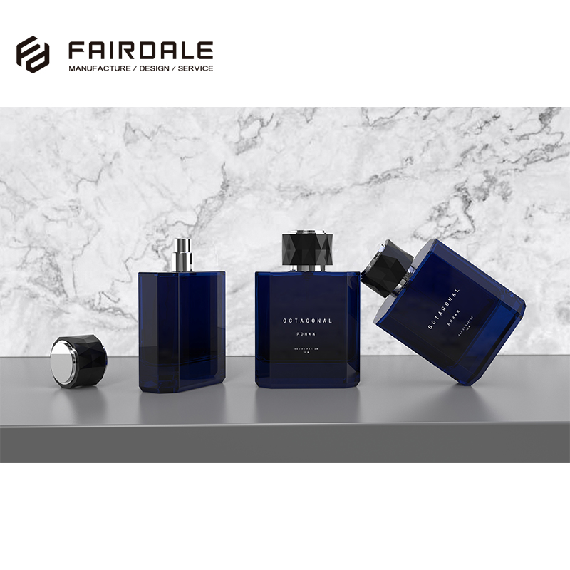 Hot Selling Custom Square 100ml Spray Luxry Empty Perfume Glaas Bottles Glass Perfume Bottle