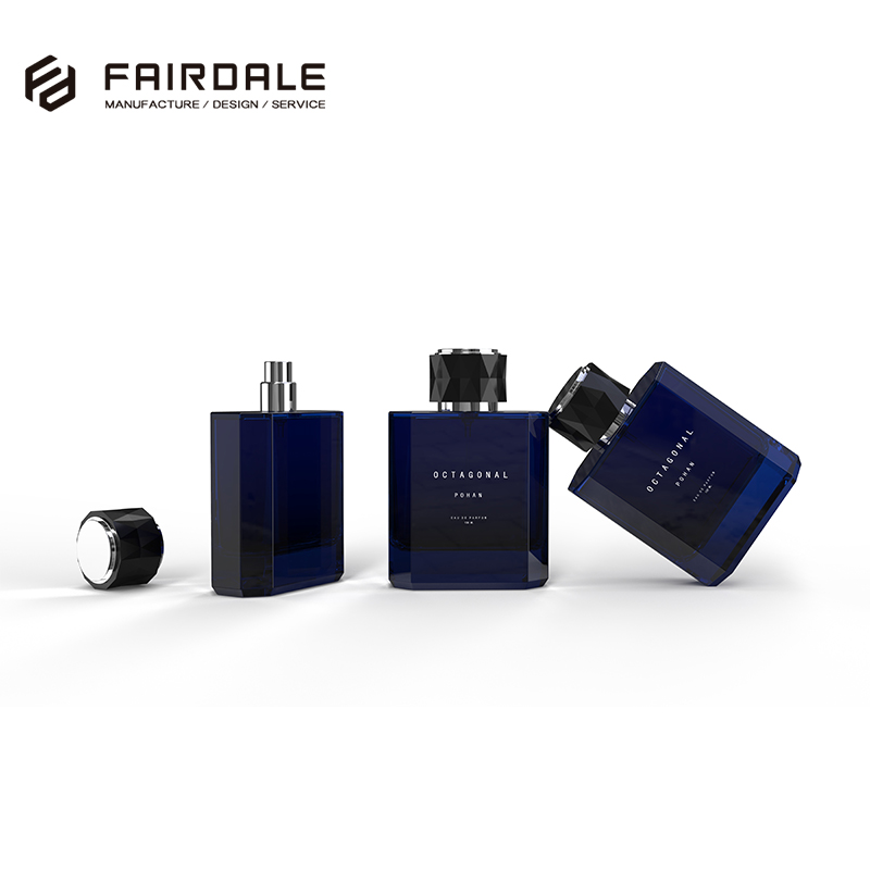 Hot Selling Custom Square 100ml Spray Luxry Empty Perfume Glaas Bottles Glass Perfume Bottle