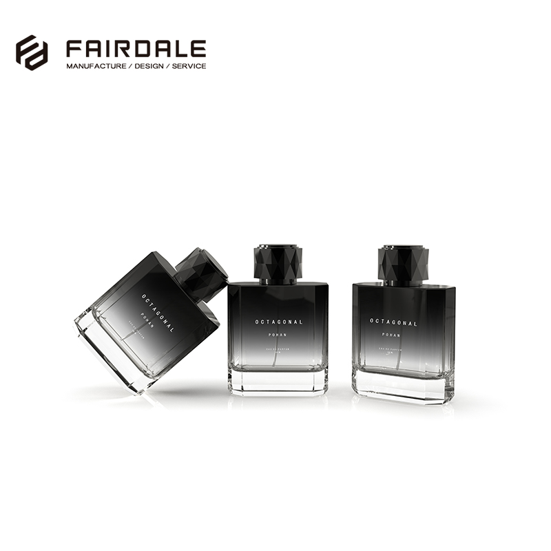 Hot Selling Custom Square 100ml Spray Luxry Empty Perfume Glaas Bottles Glass Perfume Bottle