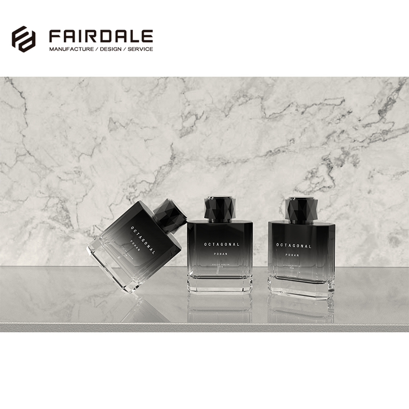 Hot Selling Custom Square 100ml Spray Luxry Empty Perfume Glaas Bottles Glass Perfume Bottle