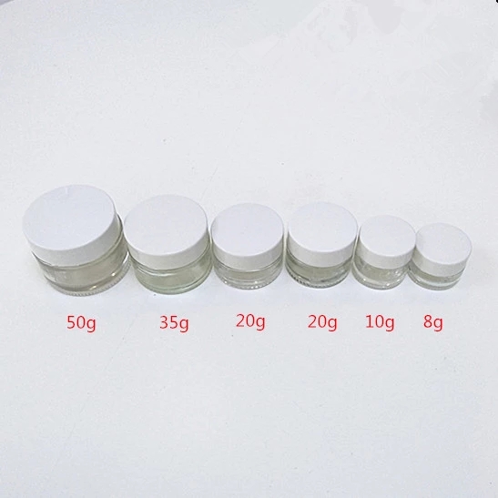 Hot Selling Glass Cosmetic Jars Cosmetics Jars and Bottles Cosmetic Container