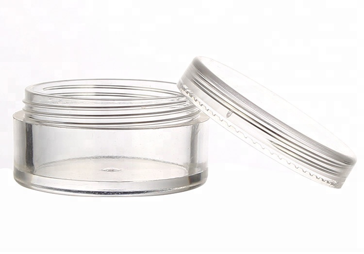 Hot Selling Good Quality Clear PS Sample Jar Cosmetic
