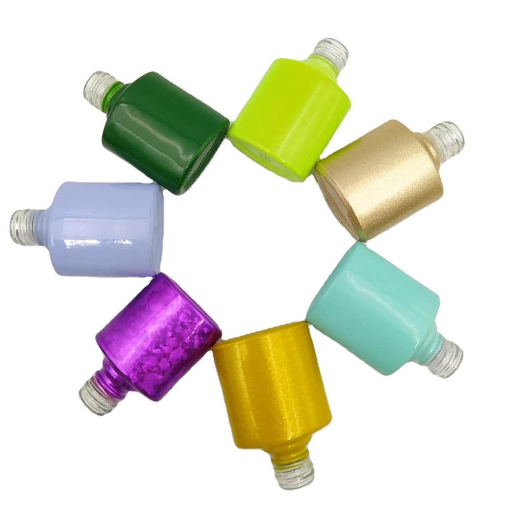 Hot Selling High Quality 8ml Empty Square Shape Uv Gel Nail Polish Bottle Personal Care Cap with Brush