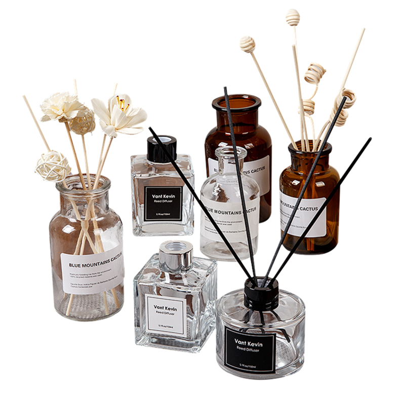 Hot Selling Limited Edition Amber Car Perfume Diffuser Glass Bottle