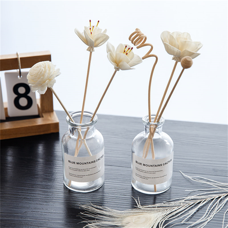 Hot Selling Limited Edition Amber Car Perfume Diffuser Glass Bottle